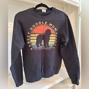 Best Doodle Mom Sweatshirt S